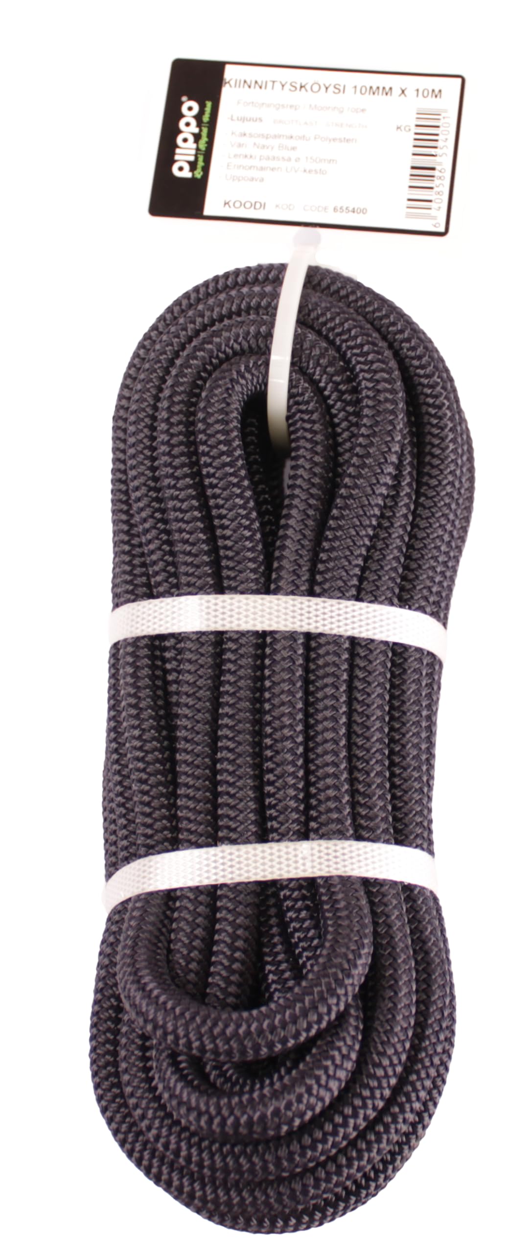 Fenderleine, Fenderseil, Festmacherleine mit Schlaufe 10 Meter X 10 mm Fenderleine, Fenderseil, Festmacherleine mit Schlaufe 10 Meter X 10 mm von PIIPPO