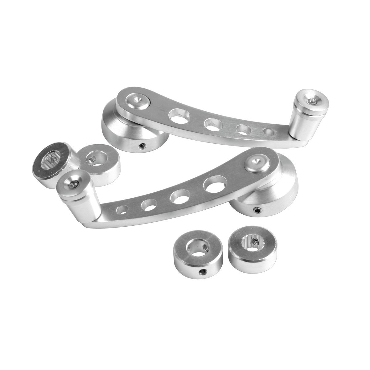 Pilot LA_02521 Racing Fensterkurbeln, Aluminium, 10 cm, 2 Stück Pilot LA_02521 Racing Fensterkurbeln, Aluminium, 10 cm, 2 Stück von Lampa