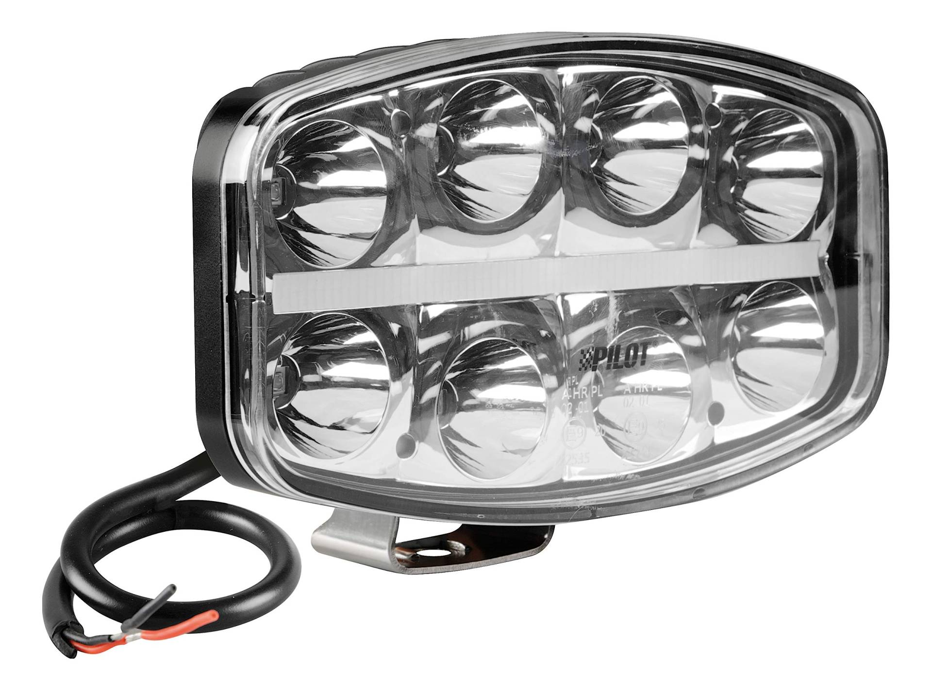 Pluton Nova, Proiettore Supplementare A 18 Led - 10/30v - 245x140 Mm von Pilot