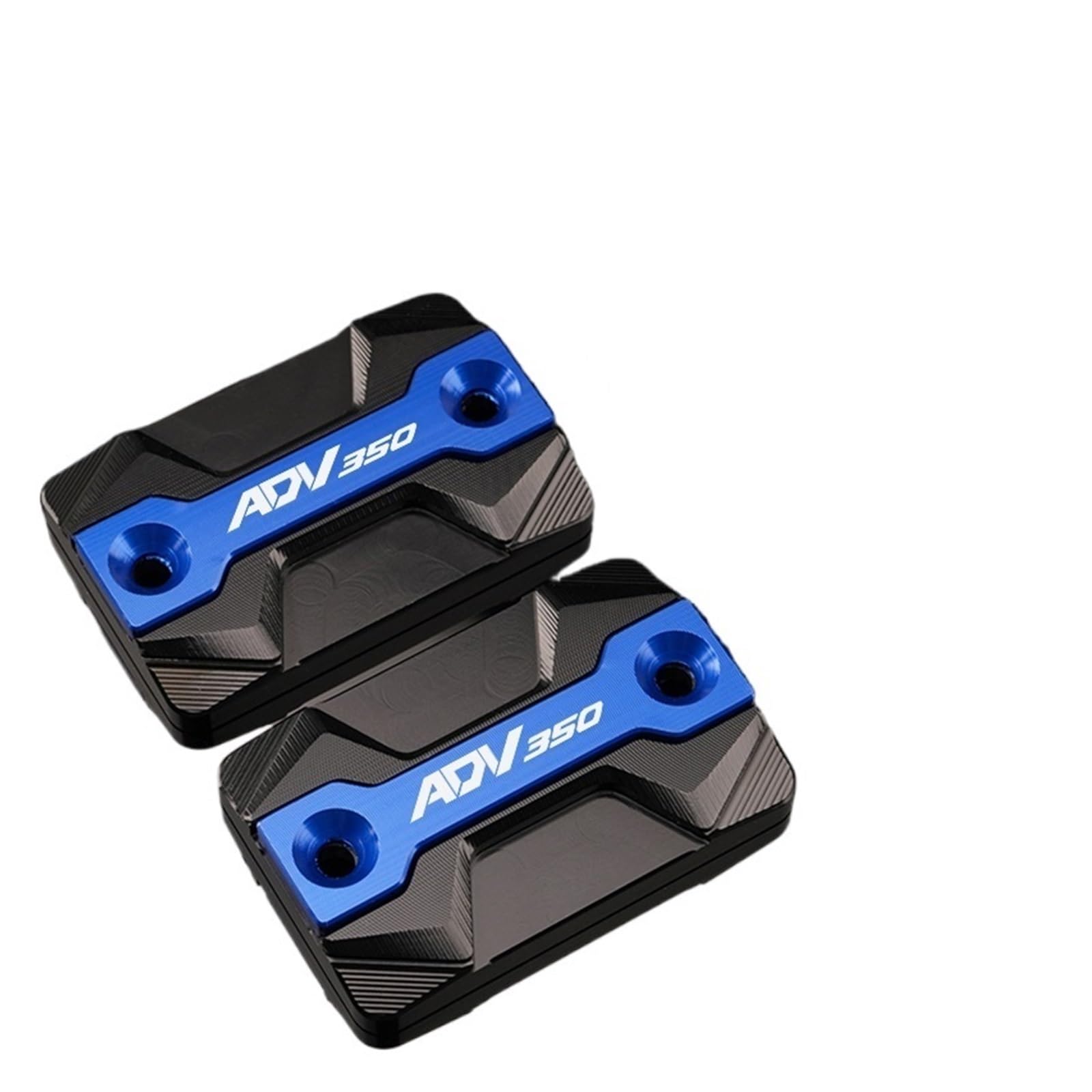 Motorrad CNC Vorderradbremsflüssigkeitsbehälterdeckel Öleinfülldeckel Für Honda Adv350 Adv 350 ADV350 2020-2024 2023 (Farbe : 1 pair Blue, Größe : 1) von PINNKL