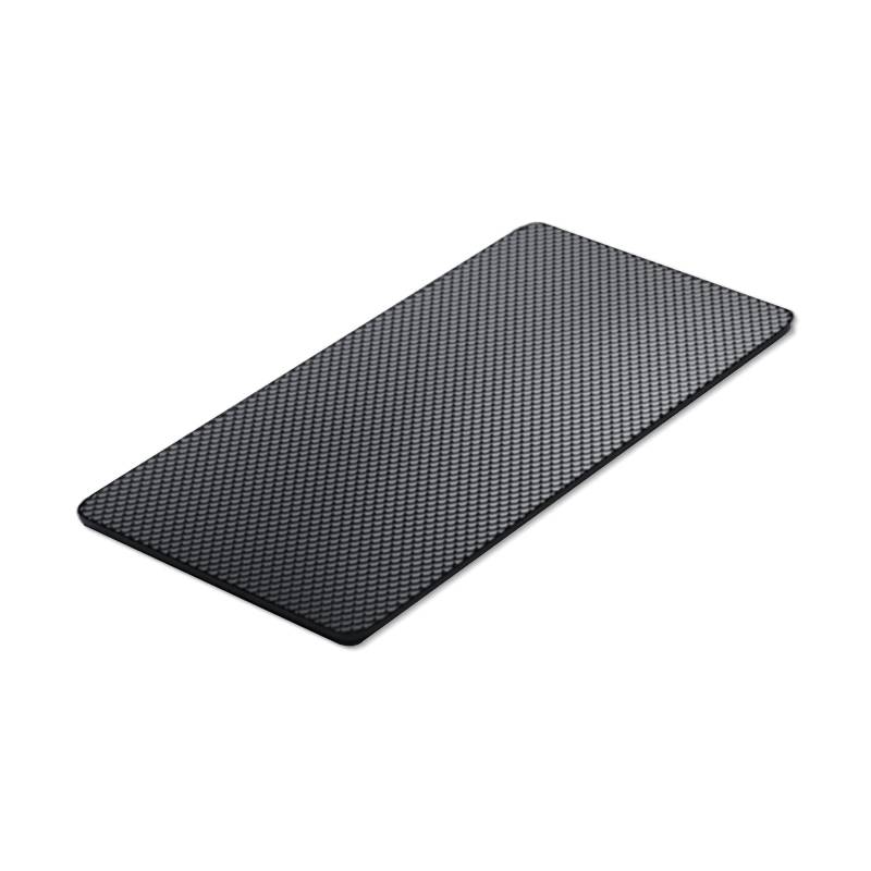 Rutschfeste Platziermatte für das Armaturenbrett, selbstklebendes Silikon-Pad für den Auto-Innenraum, Handy- und Kleinteilhalter, starke Viskosität, waschbar und wiederverwendbar (klein) von PIPJOY