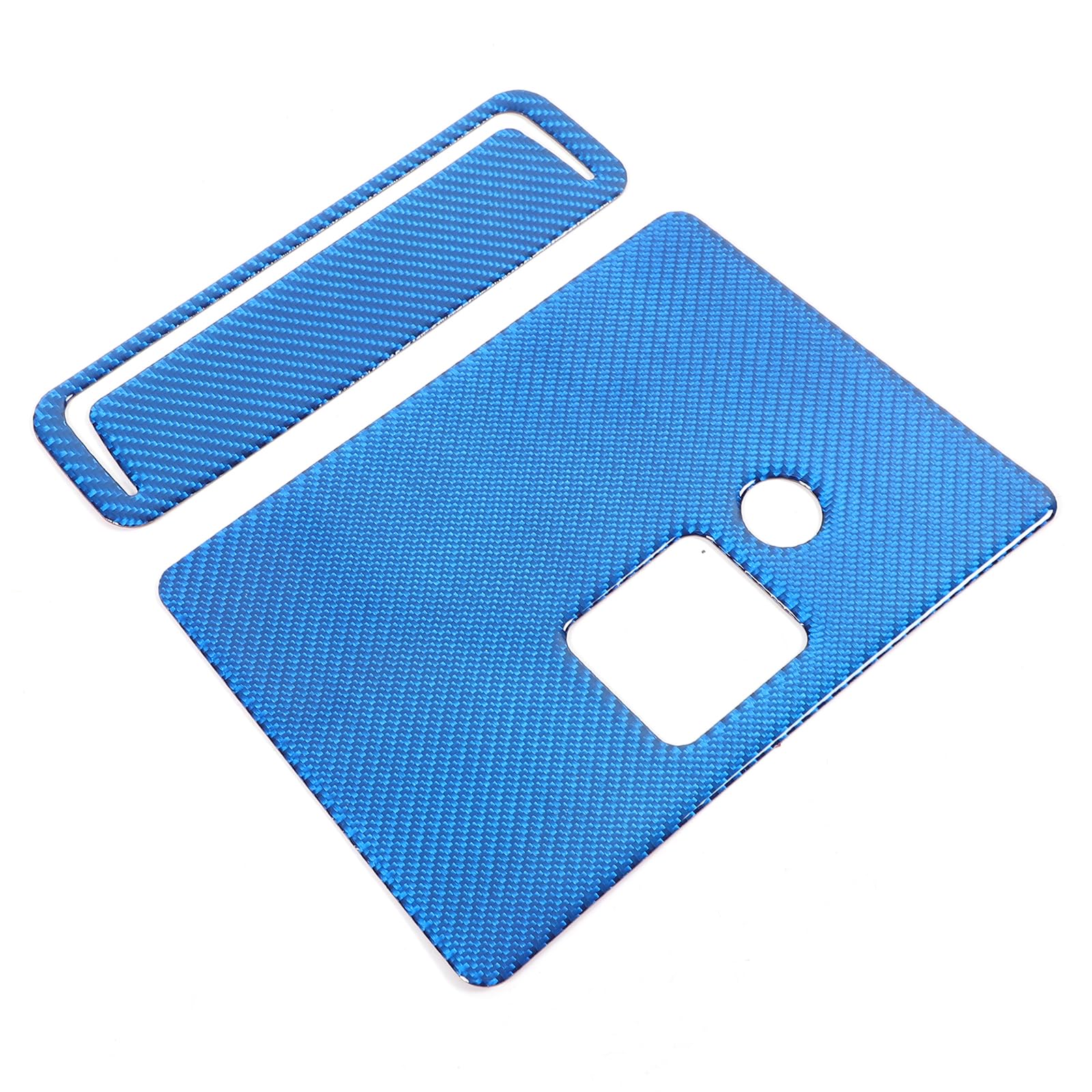 PIUGILH Aufkleber für die hintere Ablagefachverkleidung der Zentralverriegelung Geeignet für Mazda MX-5 2016-2024,Mittelkonsole hinteren Aufbewahrungskasten Panel Cover (Blau) von PIUGILH