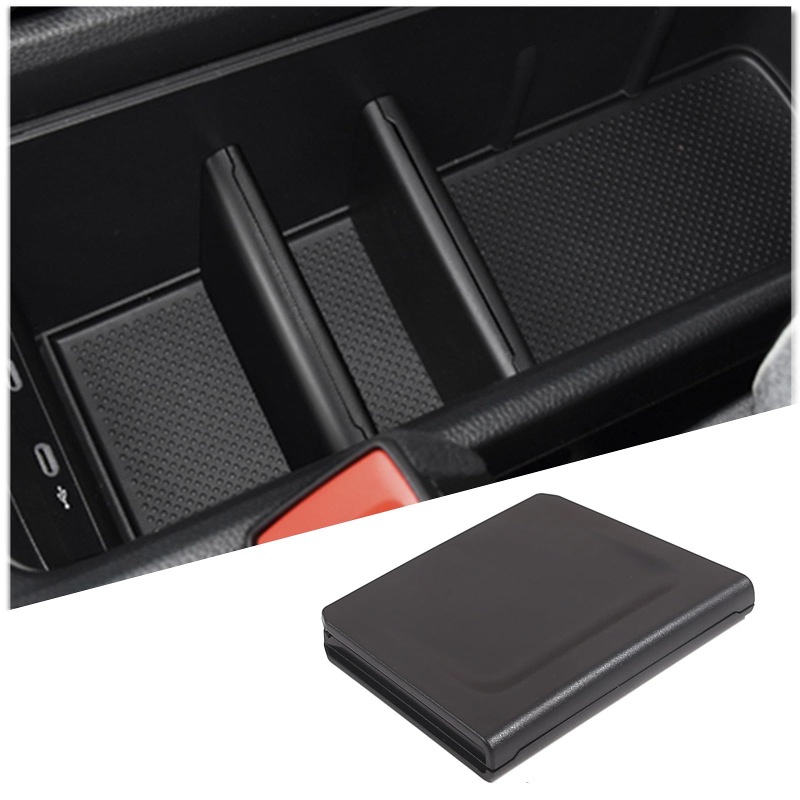 PIUGILH Auto Aufbewahrungsbox Trennwand Geeignet für Volkswagen ID.3,ABS Mittelkonsole Armlehne Aufbewahrungsbox Staufach Trennwand,Auto Armlehne Box Box Baffle für VW ID.3 PIUGILH Auto Aufbewahrungsbox Trennwand Geeignet für Volkswagen ID.3,ABS Mittelkonsole Armlehne Aufbewahrungsbox Staufach Trennwand,Auto Armlehne Box Box Baffle für VW ID.3 von PIUGILH