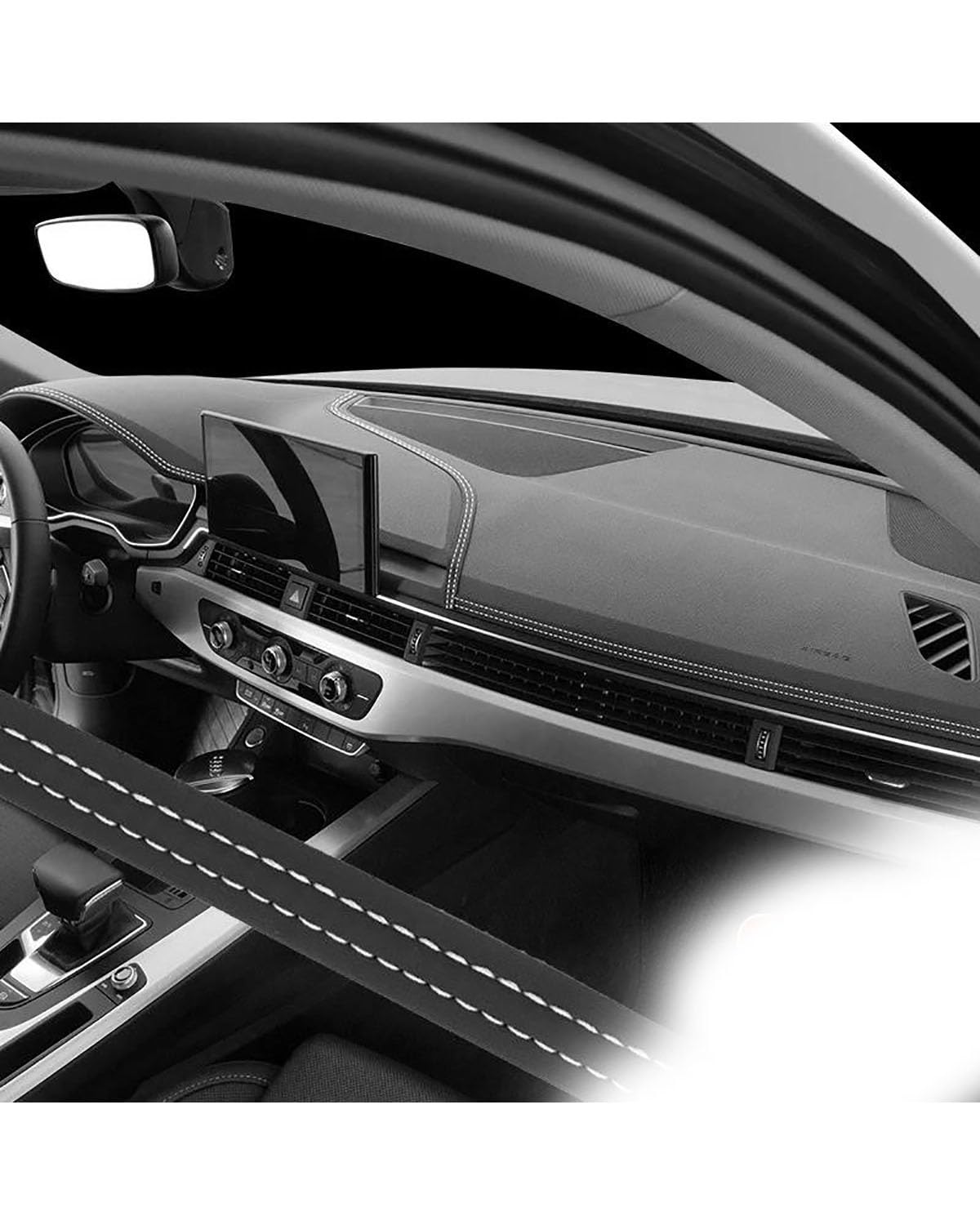 Navigation Panel Frame Auto selbstklebende Zierleiste Auto Innenraum Armaturenbrett Synthetisches Material Dekoration Linie DIY Zopf Streifen Auto Stil Dekoration Decoration Panel Trim Accessories(WHI Navigation Panel Frame Auto selbstklebende Zierleiste Auto Innenraum Armaturenbrett Synthetisches Material Dekoration Linie DIY Zopf Streifen Auto Stil Dekoration Decoration Panel Trim Accessories(WHI von PJJUHS