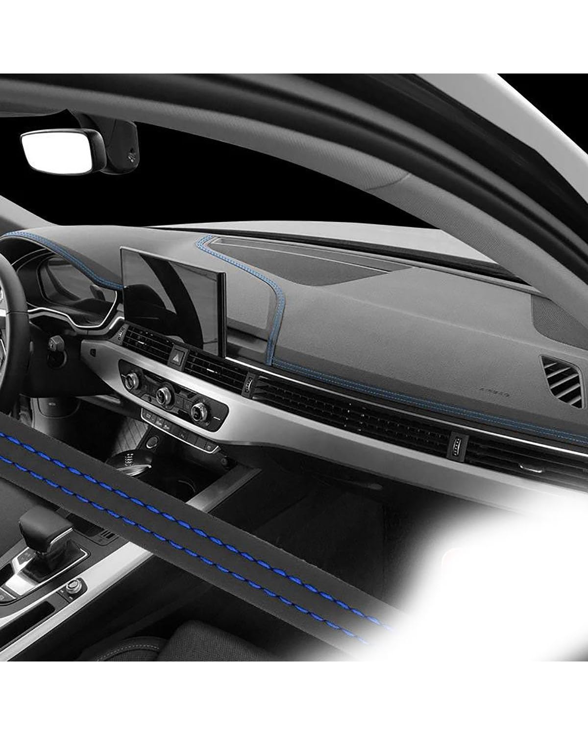 Navigation Panel Frame Auto selbstklebende Zierleiste Auto Innenraum Armaturenbrett Synthetisches Material Dekoration Linie DIY Zopf Streifen Auto Stil Dekoration Decoration Panel Trim Accessories(Blu Navigation Panel Frame Auto selbstklebende Zierleiste Auto Innenraum Armaturenbrett Synthetisches Material Dekoration Linie DIY Zopf Streifen Auto Stil Dekoration Decoration Panel Trim Accessories(Blu von PJJUHS