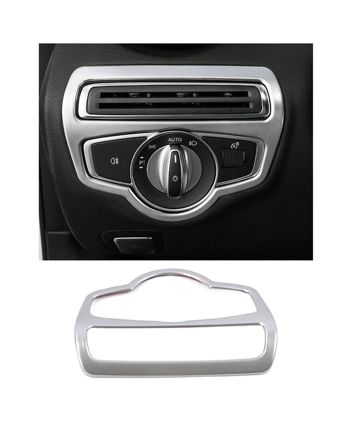Navigation Panel Frame Für Benz Für C Für GLC Klasse W205 S205 C205 A205 X253 C253 Auto Armaturenbrett Scheinwerfer Scheinwerferschalter Knopfabdeckung Zieraufkleber Decoration Panel Trim Accessories( Navigation Panel Frame Für Benz Für C Für GLC Klasse W205 S205 C205 A205 X253 C253 Auto Armaturenbrett Scheinwerfer Scheinwerferschalter Knopfabdeckung Zieraufkleber Decoration Panel Trim Accessories( von PJJUHS