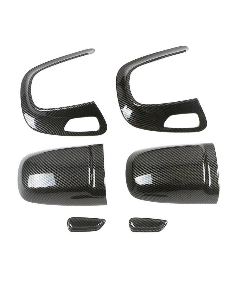 Navigation Panel Frame Für Benz Für C Klasse W206 C200 C220 C260 C300 2022 2023 Auto Für Sitz Kopfstütze Schalter Taste Einstellen Panel Rahmen abdeckung Trim Re Decoration Panel Trim Accessories(Carb von PJJUHS