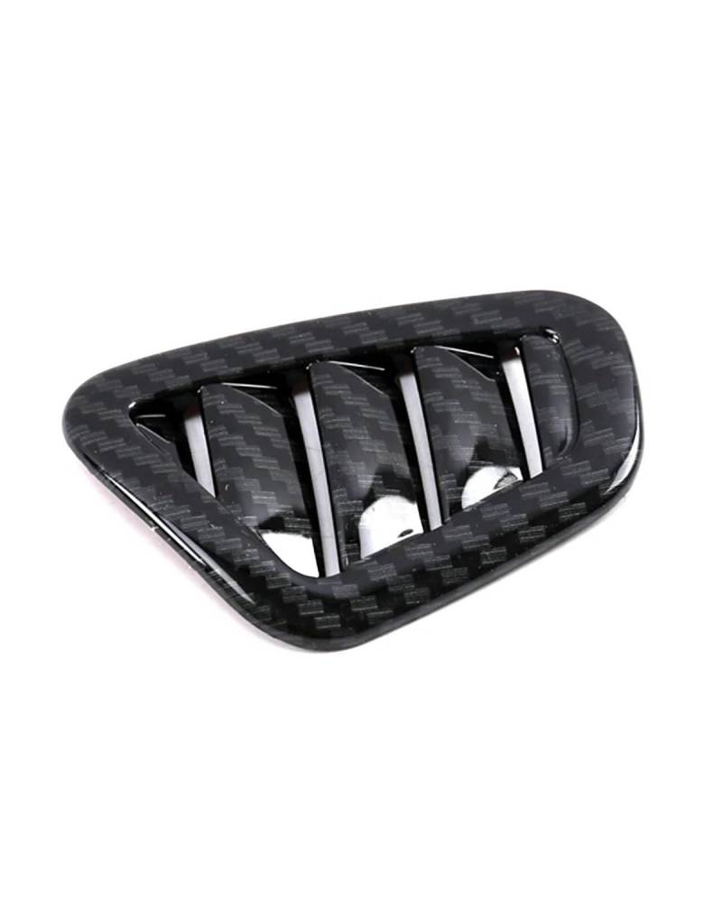Navigation Panel Frame Für Benz Für E Klasse W213 2016 2021 E200 E220 E260 E300 Auto Armaturenbrett Klimaanlage AC Kanal Outlet Vent Rahmen abdeckung Trim Decoration Panel Trim Accessories(Carbon Fibe von PJJUHS