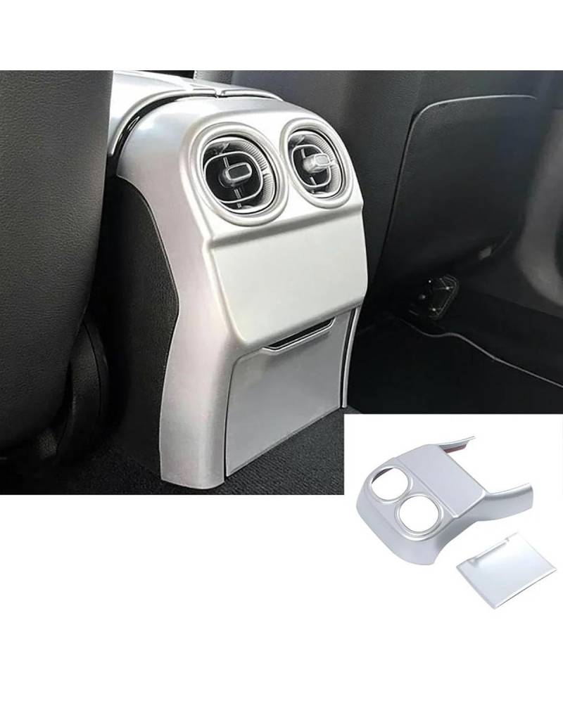Navigation Panel Frame Für Benz für C-Klasse W206 2022 2023 C200 C220 C260 C300 Auto-Innenraumteil Re-Rahmenabdeckung Verkleidung Dekorieren Silberaufkleber Decoration Panel Trim Accessories(Style I) von PJJUHS