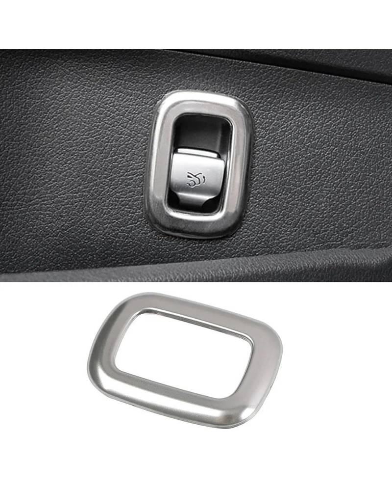 Navigation Panel Frame Für Benz für C-Klasse W206 2022-2024 Auto Mittelkonsole Kofferraum Heckklappe Schalter Knopf Rahmenabdeckung Dekoration Aufkleber Verkleidung Decoration Panel Trim Accessories(B von PJJUHS