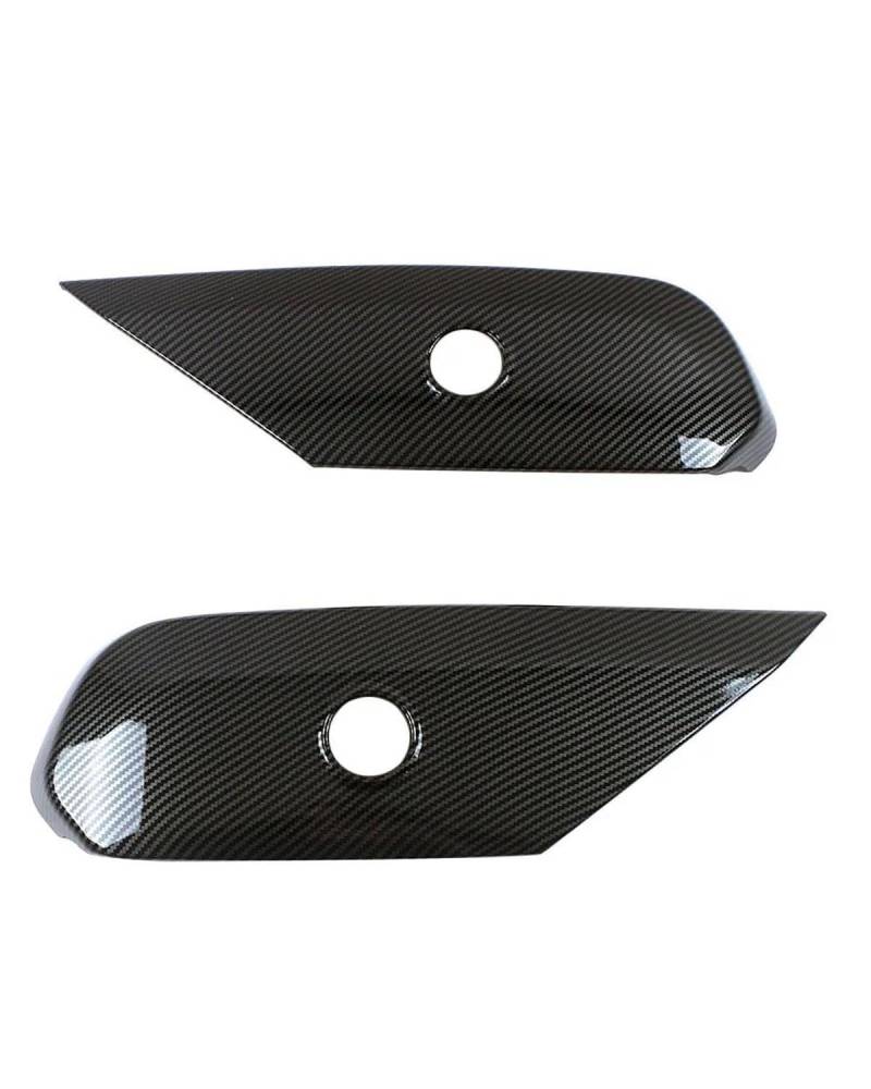 Navigation Panel Frame Für Benz für C-Klasse W206 C200 C220 C260 C300 2022 2023 Autoinnenraum vorne für Sitzverstellung Schalterknopfabdeckung Verkleidung Decoration Panel Trim Accessories(Carbon Fibe von PJJUHS