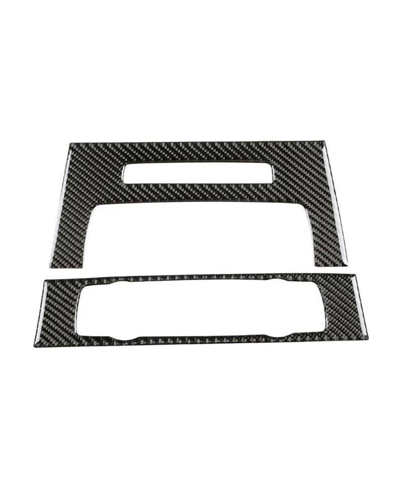 Navigation Panel Frame Für E90 E92 E93 Carbon Fiber Auto Innen Dekoration Center Konsole CD AC Panel Aufkleber Trim Abdeckung Accesorios para EL Coche Decoration Panel Trim Accessories von PJJUHS