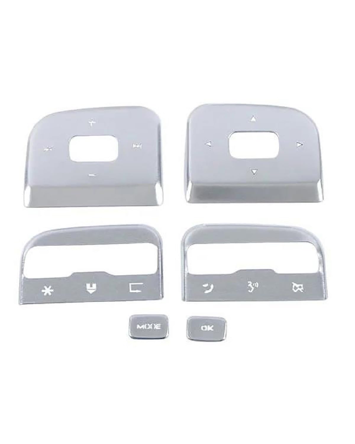 Navigation Panel Frame Für GWM Tank 300 2022 2023 Autoinnenraum Motorstart S Scheinwerfer AC Gangschaltung Schalter Knopfabdeckung Verkleidung Silber Aufkleber Decoration Panel Trim Accessories(Style Navigation Panel Frame Für GWM Tank 300 2022 2023 Autoinnenraum Motorstart S Scheinwerfer AC Gangschaltung Schalter Knopfabdeckung Verkleidung Silber Aufkleber Decoration Panel Trim Accessories(Style von PJJUHS