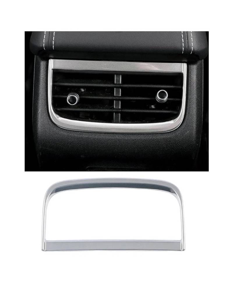 Navigation Panel Frame Für GWM Tank 300 2022 2023 Innenausstattung Silber Edelstahl Aufkleber Mittelkonsole Armaturenbrett Gangschaltung Dekorverkleidung Decoration Panel Trim Accessories(Style C) von PJJUHS