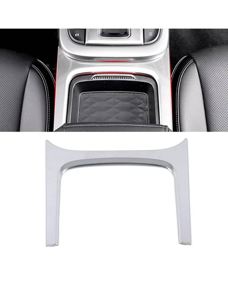 Navigation Panel Frame Für GWM Tank 300 2022 2023 Innenausstattung Silber Edelstahl Aufkleber Mittelkonsole Armaturenbrett Gangschaltung Dekorverkleidung Decoration Panel Trim Accessories(Style G) von PJJUHS