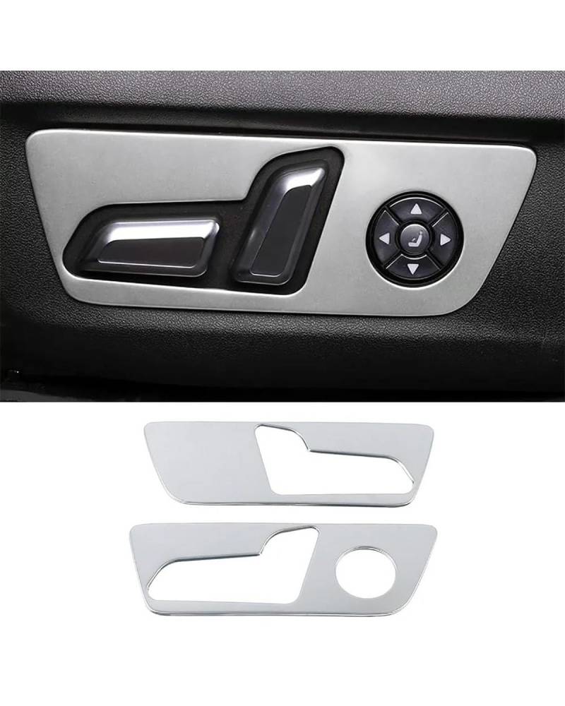 Navigation Panel Frame Für GWM Tank 300 2022 2023 Innenausstattung Silber Edelstahl Aufkleber Mittelkonsole Armaturenbrett Gangschaltung Dekorverkleidung Decoration Panel Trim Accessories(Style I) von PJJUHS