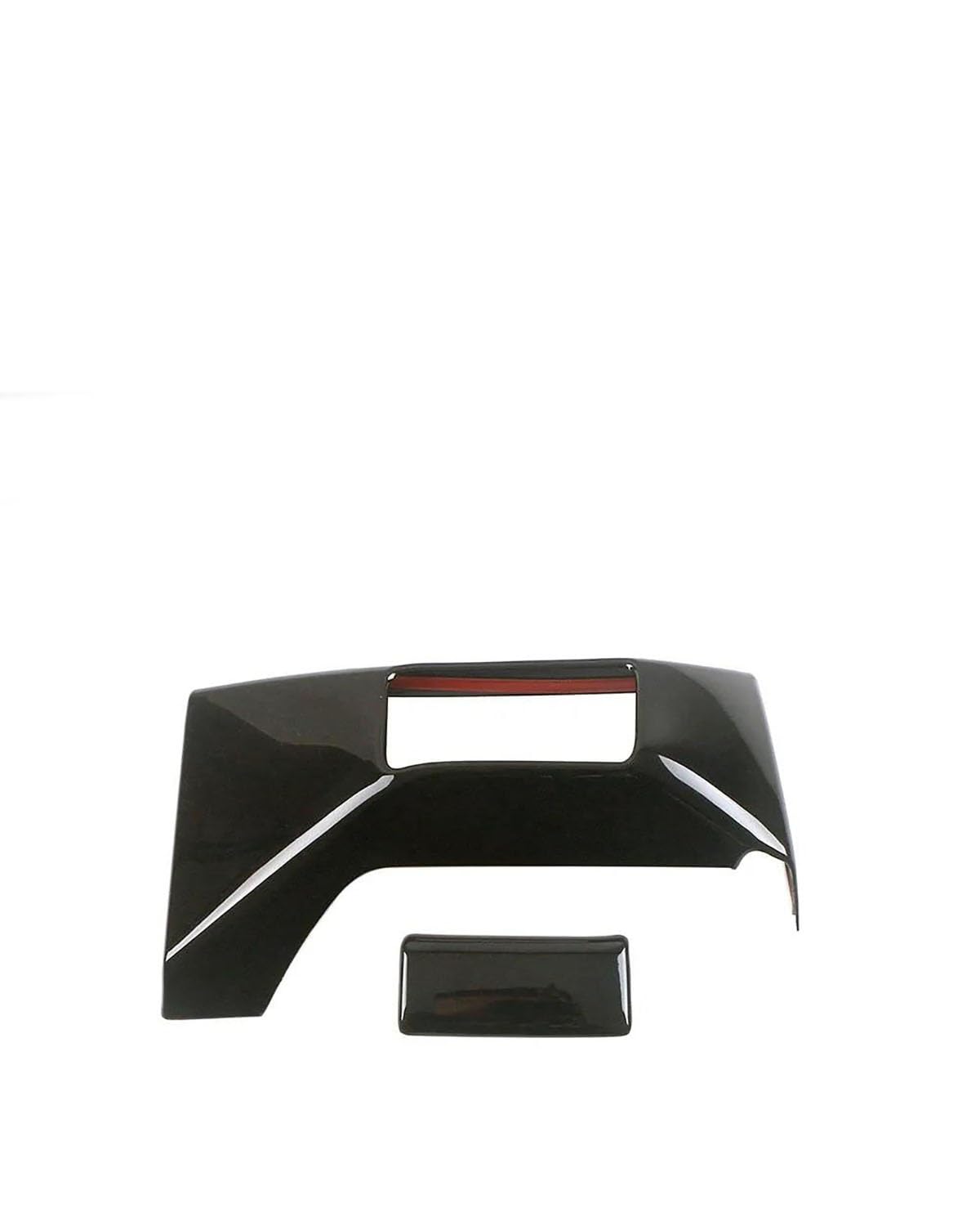 Navigation Panel Frame Für GWM Tank 300 2022 2023 LHD Innenzubehör Mittelkonsole Armaturenbrett Rahmenabdeckung Verkleidung Schwarz Dekor Auto Styling Re Decoration Panel Trim Accessories(Style A) von PJJUHS