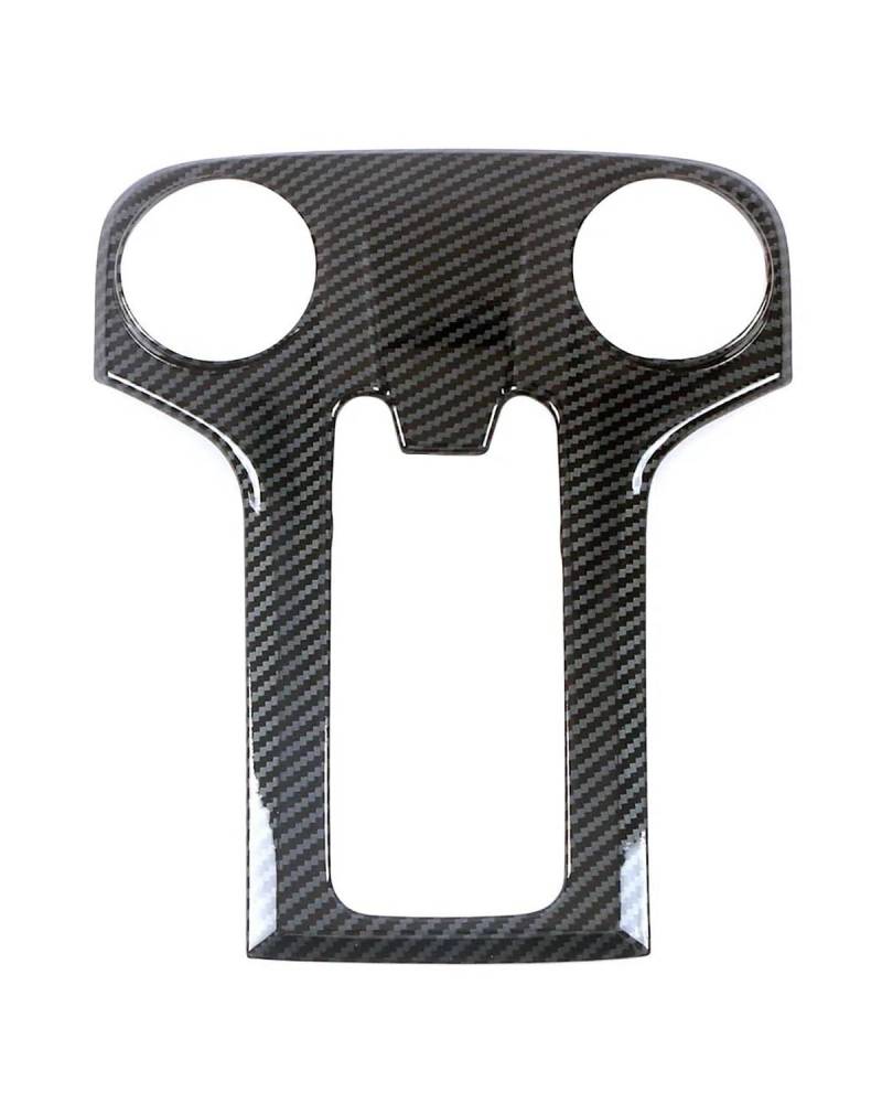 Navigation Panel Frame Für GWM Tank 300 2022 2023 RHD LHD Mittelkonsole Schalthebelblende Rahmenverkleidung Innenausstattung Schwarz Carbon Dekor Re Decoration Panel Trim Accessories(Carbon Fiber Colo von PJJUHS