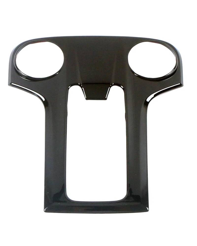 Navigation Panel Frame Für GWM Tank 300 2022 2023 RHD LHD Mittelkonsole Schalthebelblende Rahmenverkleidung Innenausstattung Schwarz Carbon Dekor Re Decoration Panel Trim Accessories(Glossy Black) von PJJUHS