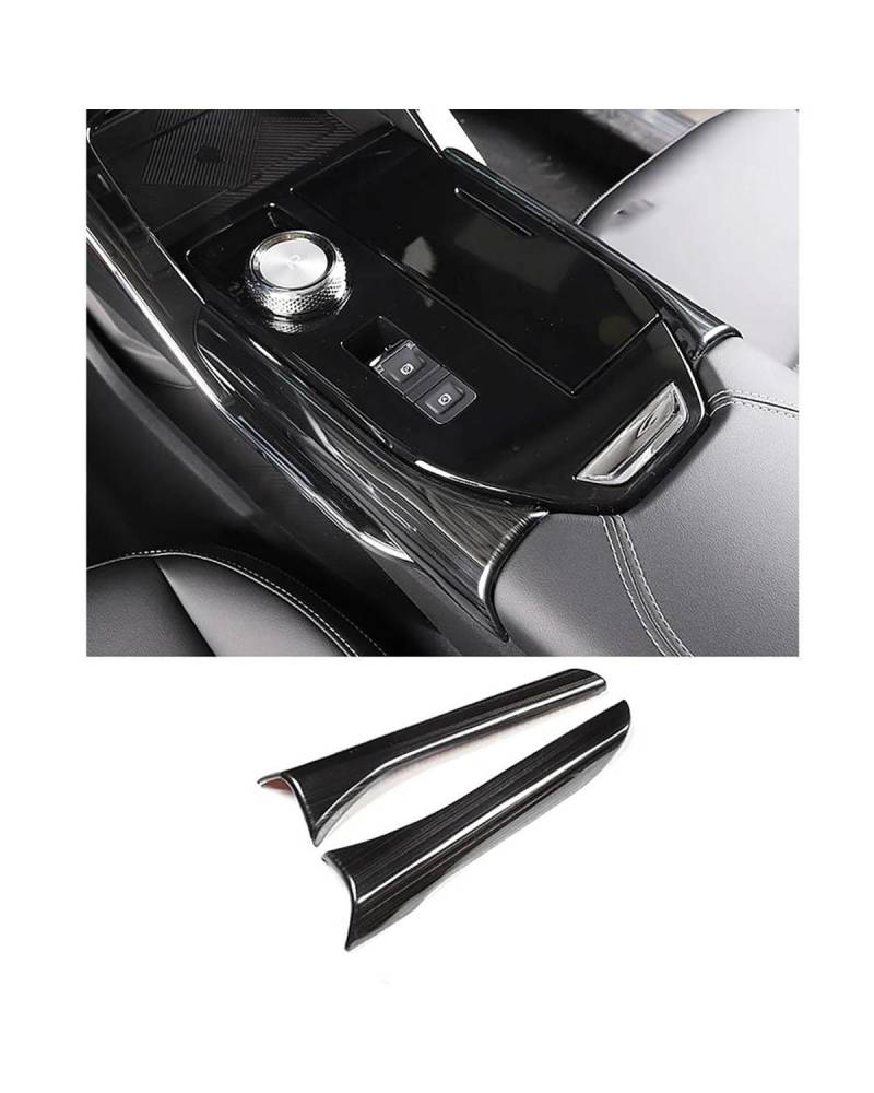 Navigation Panel Frame Für Haval H6 3. Generation 2021-2024 Auto Center Control Getriebe Shift Getriebe Panel Rahmen Abdeckung Aufkleber Dekoration Trim Innen Re Decoration Panel Trim Accessories(Blac von PJJUHS