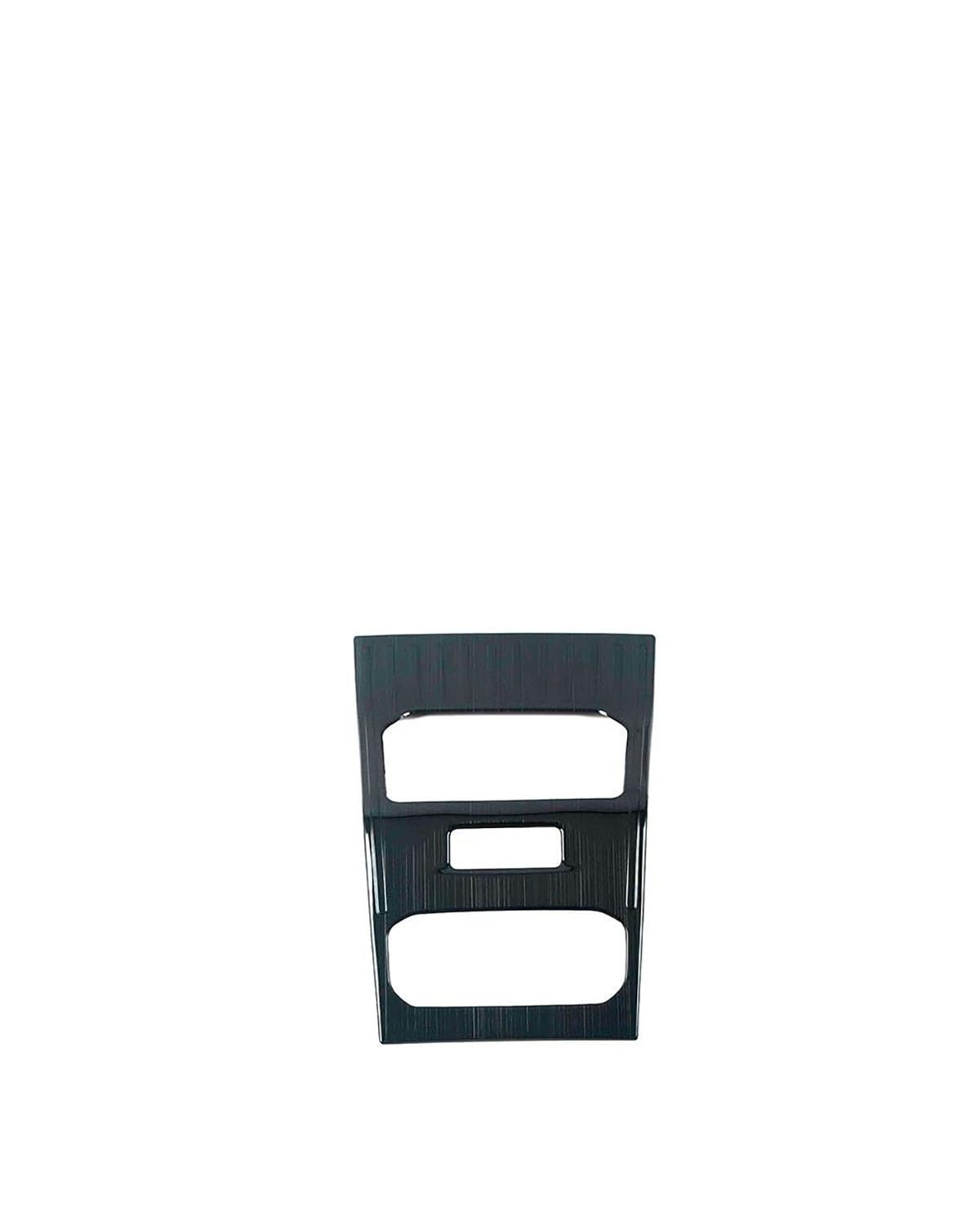 Navigation Panel Frame Für Haval Jolion 2021 2022 Mittelkonsole Armlehne Box Hinten Dekorieren Panel Abdeckung Trim Farbe Ändern Anti Kick Innen Zubehör Decoration Panel Trim Accessories(Black) von PJJUHS