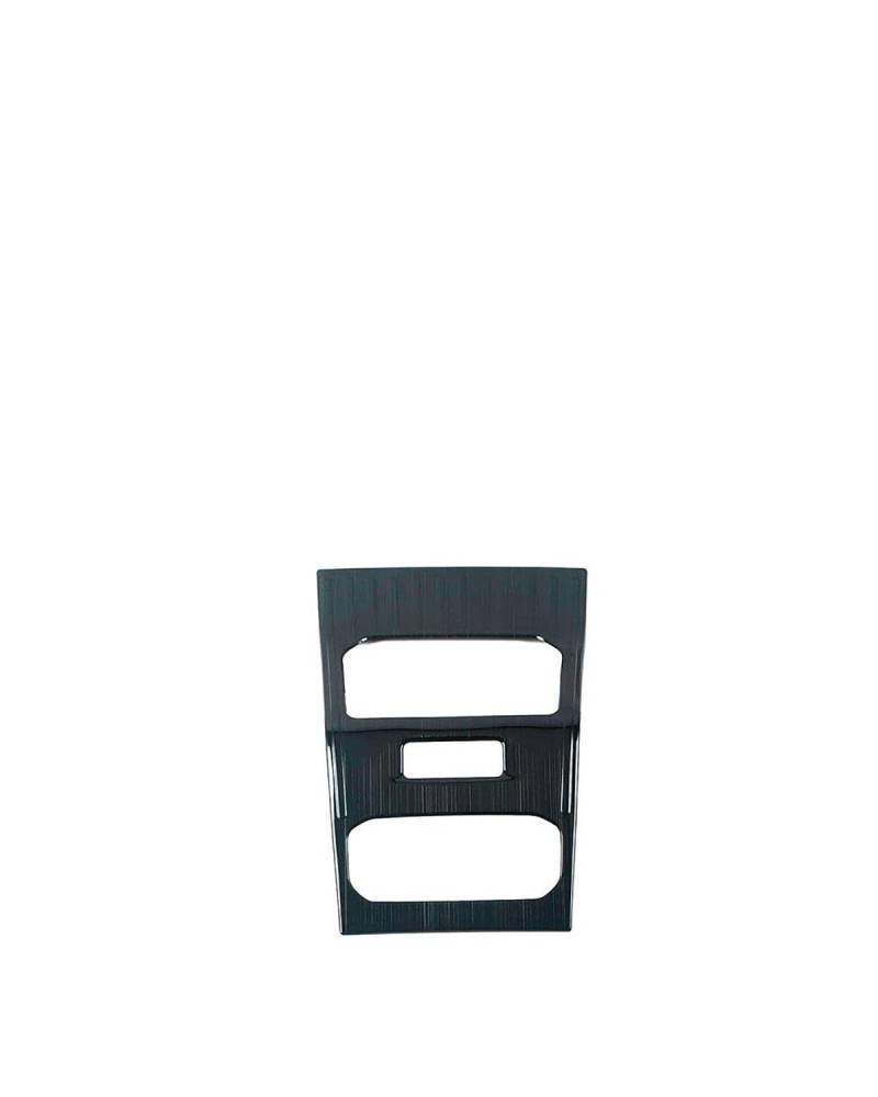 Navigation Panel Frame Für Haval Jolion 2021 2022 Mittelkonsole Armlehne Box Hinten Dekorieren Panel Abdeckung Trim Farbe Ändern Anti Kick Innen Zubehör Decoration Panel Trim Accessories(Black) von PJJUHS