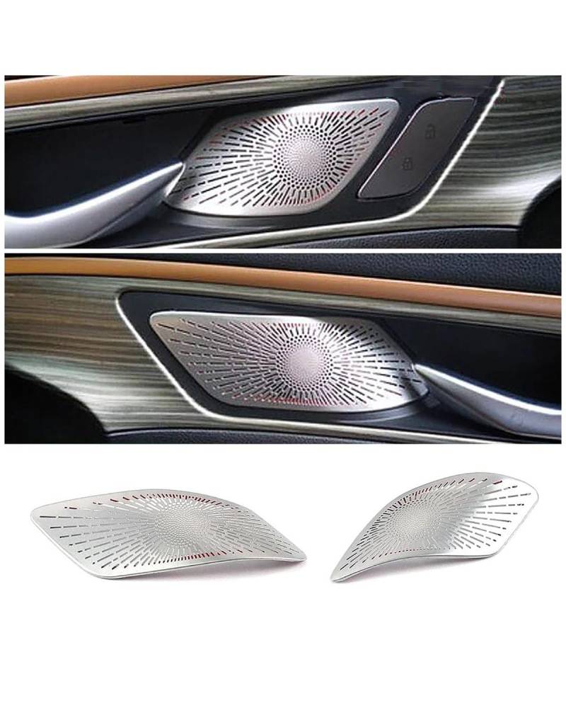 Navigation Panel Frame Für Haval Jolion 2021 2024 Dashboard Center Control Stereo Audio Lautsprecher Sound Styling Rahmen Abdeckung Trim Auto Innen Zubehör Decoration Panel Trim Accessories(Style B) von PJJUHS