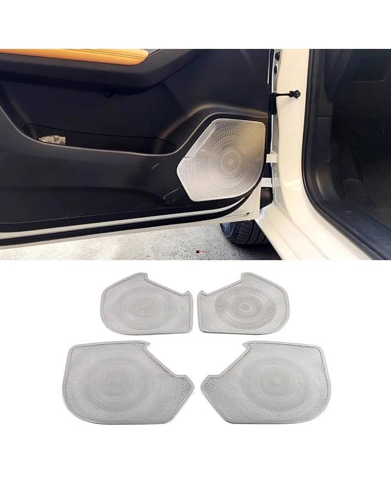 Navigation Panel Frame Für Haval Jolion 2021 2024 Dashboard Center Control Stereo Audio Lautsprecher Sound Styling Rahmen Abdeckung Trim Auto Innen Zubehör Decoration Panel Trim Accessories(Style D) von PJJUHS