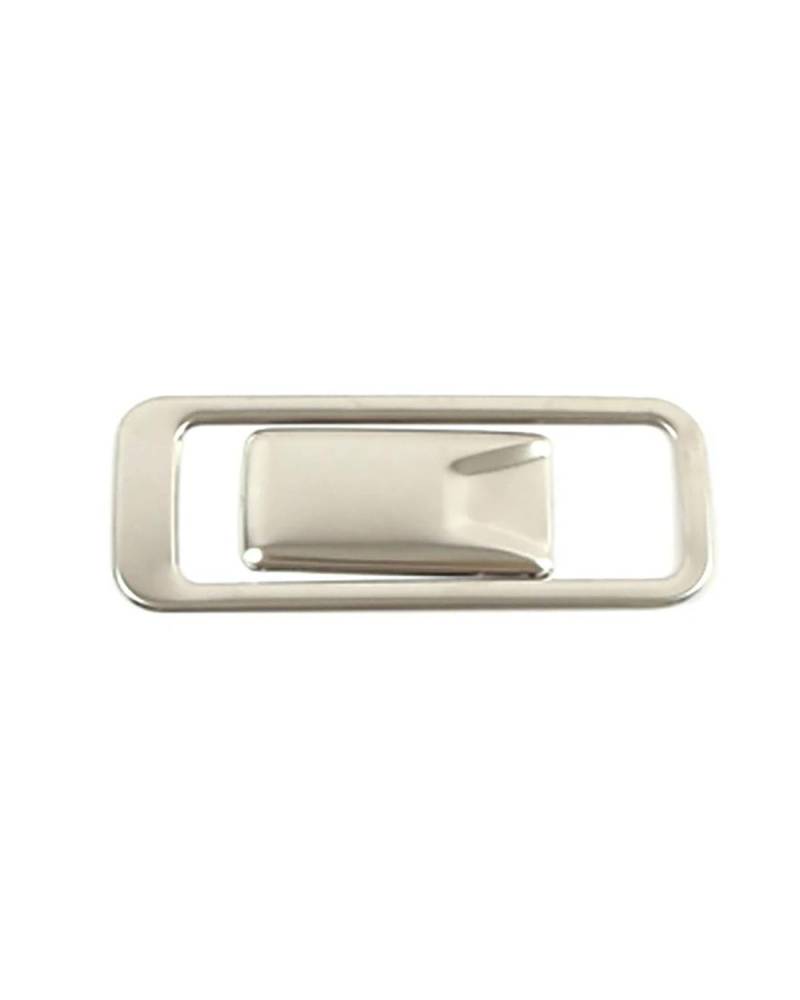Navigation Panel Frame Für Hyundai Für Creta IX25 2020 Handschuhfach Handschuhfach Einstellschalter Knopfabdeckung Verkleidung Edelstahl Innenformaufkleber Decoration Panel Trim Accessories(Silver) von PJJUHS