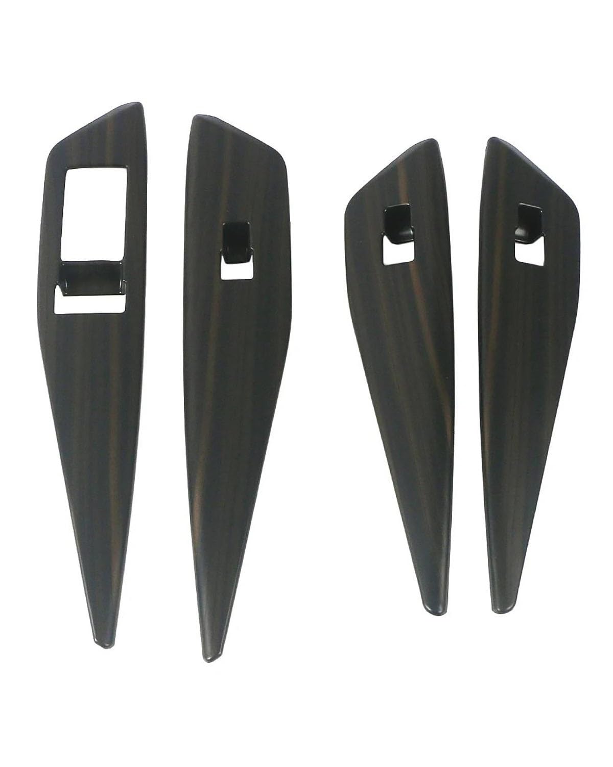 Navigation Panel Frame Für ID.4 ID4 2021 2022 2023 Autotür Armlehne Fenster Glas Lift Schalter Taste Trim Rahmen Schmücken Abdeckung Aufkleber Decoration Panel Trim Accessories(Wood Grain Color) von PJJUHS