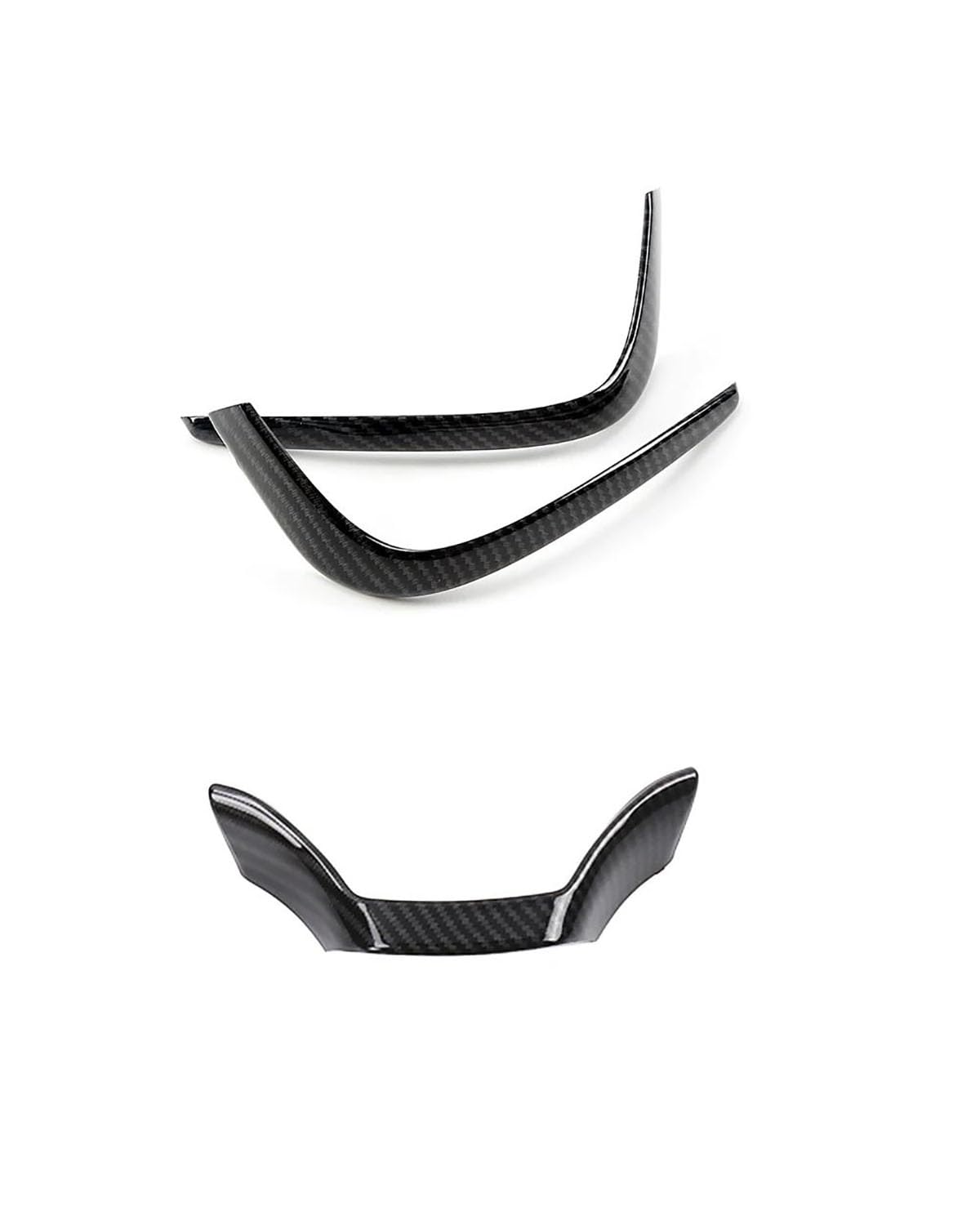 Navigation Panel Frame Für Lexus UX UX200 UX250 2018-2022 Auto Zentrale Steuerung Lenkrad Ändern Rahmen Abdeckung Trim ABS Form Styling Re Decoration Panel Trim Accessories(CarbonFiber Color AB) von PJJUHS