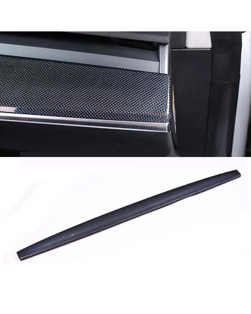 Navigation Panel Frame Für Modell 3 2021 Real Carbon Fiber Center Console Instrumentenverkleidung Für Modell Y Zubehör Model3 2022 Armaturenbrettabdeckung Decoration Panel Trim Accessories(Blue) von PJJUHS