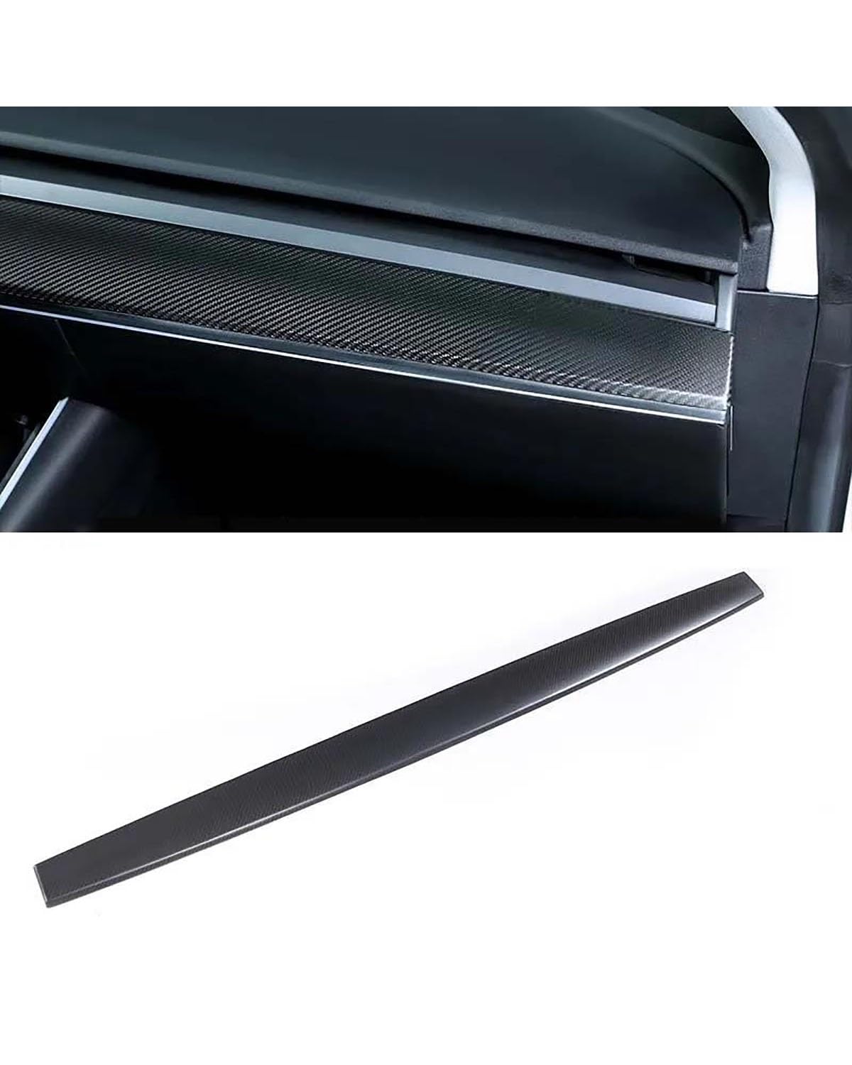 Navigation Panel Frame Für Modell 3 2021 Real Carbon Fiber Center Console Instrumentenverkleidung Für Modell Y Zubehör Model3 2022 Armaturenbrettabdeckung Decoration Panel Trim Accessories(Matte black Navigation Panel Frame Für Modell 3 2021 Real Carbon Fiber Center Console Instrumentenverkleidung Für Modell Y Zubehör Model3 2022 Armaturenbrettabdeckung Decoration Panel Trim Accessories(Matte black von PJJUHS
