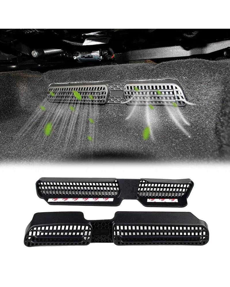 Navigation Panel Frame Für Q3 2011-2021 Unter dem Sitzboden hinten AC-Heizung Klimaanlage Kanalentlüftungsabdeckung Grill Auslassabdeckung Verkleidung Decoration Panel Trim Accessories(For Q3 For F3B von PJJUHS