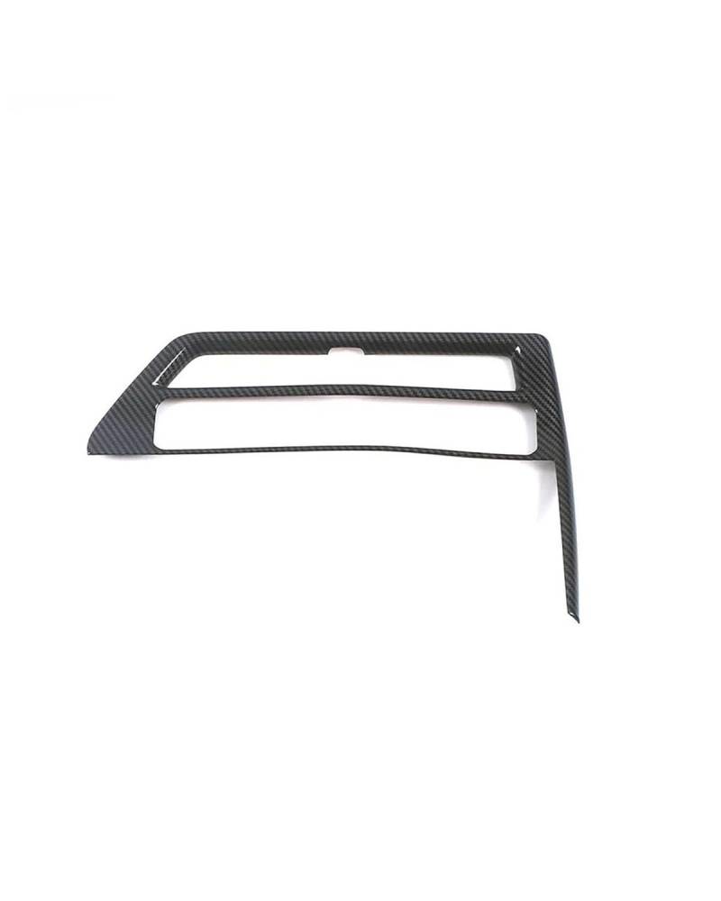 Navigation Panel Frame Für Toyota Für Highlander XU70 2022 Auto Interior Center Console Klimaanlage Schalter Taste Outlet Vent Abdeckung Rahmen Trim Aufkleber Decoration Panel Trim Accessories(Silver) von PJJUHS