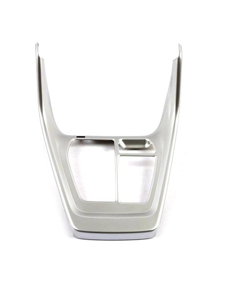 Navigation Panel Frame Für Toyota Für Rav 4 Für Rav4 RHD 2019-2023 AT Getriebe Gangschaltung Panel Rahmenverkleidung ABS Kunststoff Kohlefaserfarbe Decoration Panel Trim Accessories(Matte Silver) von PJJUHS