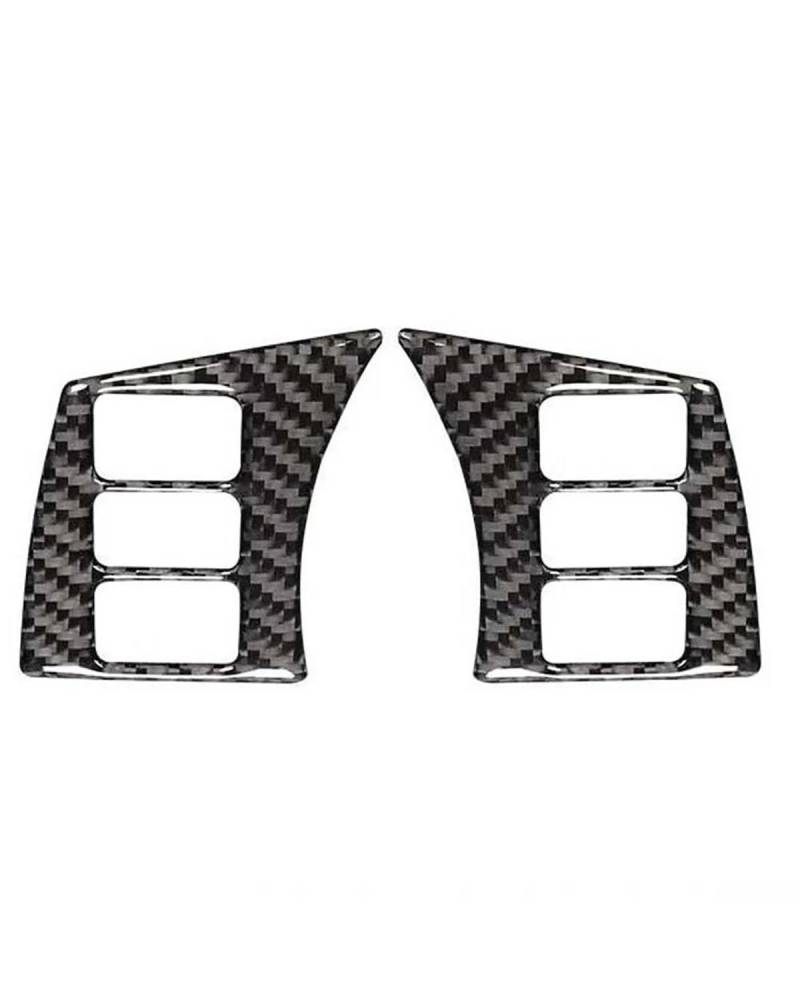 PJJUHS Navigation Panel Frame Für 350Z 2003-2009 Autozubehör Carbon Fiber Innenverkleidung Zierabdeckung Dekorativer Lenkradaufnäher Decoration Panel Trim Accessories von PJJUHS