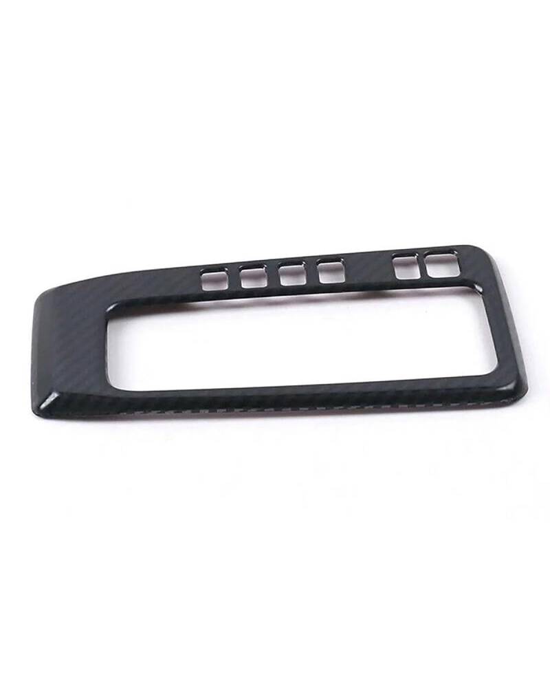 PJJUHS Navigation Panel Frame Für Altima 2019 2020 2021 Carbon Fiber Look Carbon Fiber Look Slive Schwarz Edelstahl Getriebe Shift Panel Abdeckung Trim Decoration Panel Trim Accessories(Carbon Fiber) von PJJUHS