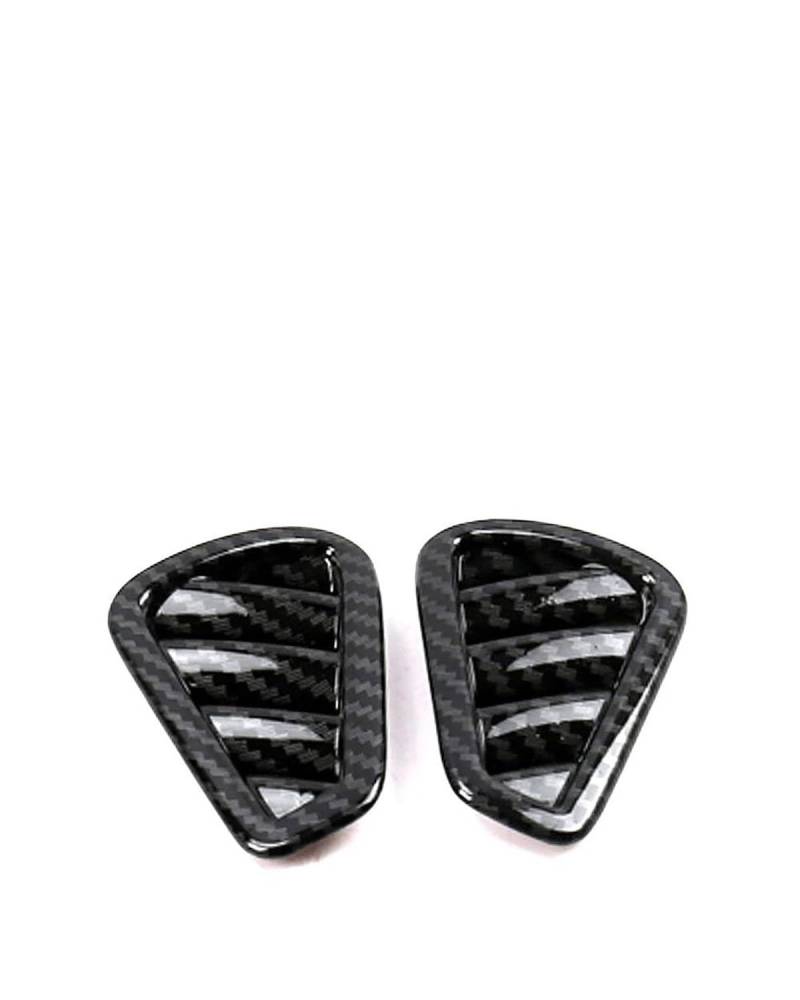 PJJUHS Navigation Panel Frame Für Benz Für CLA Klasse C118 W118 CLA180 CLA200 CLA220 CLA260 Auto Mittelkonsole Teil Carbon Fiber Re Trim Anti Scratch Decoration Panel Trim Accessories(Style B) von PJJUHS