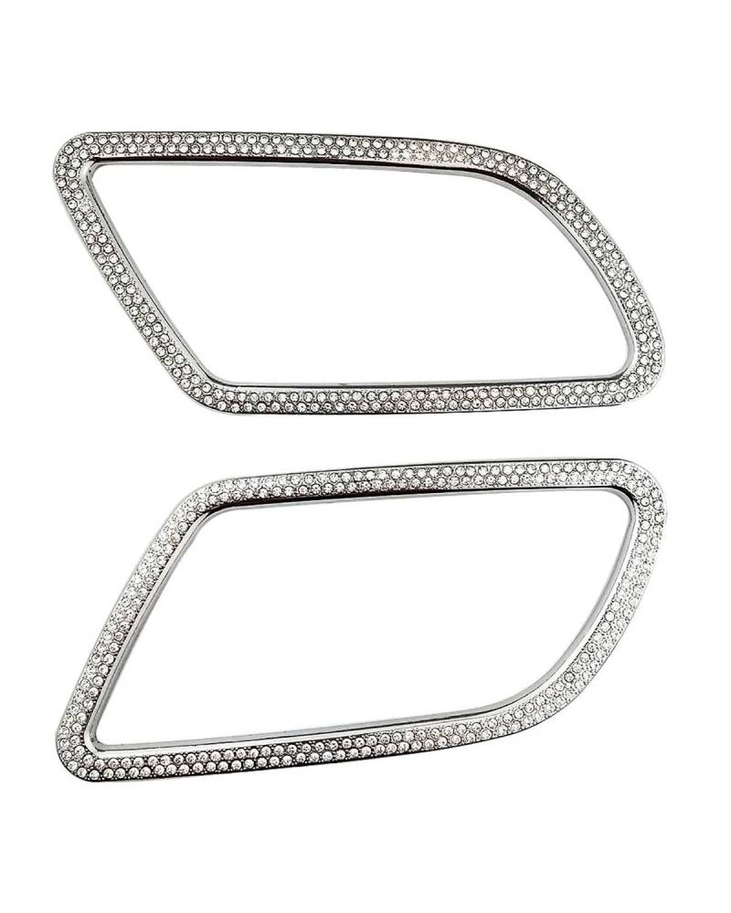 PJJUHS Navigation Panel Frame Für Benz Für CLA Klasse CLA180 CLA200 CLA220 2020 2021 Innentürgriffrahmen Diamantbesatz Kristallaufkleber Teil Re Decoration Panel Trim Accessories von PJJUHS