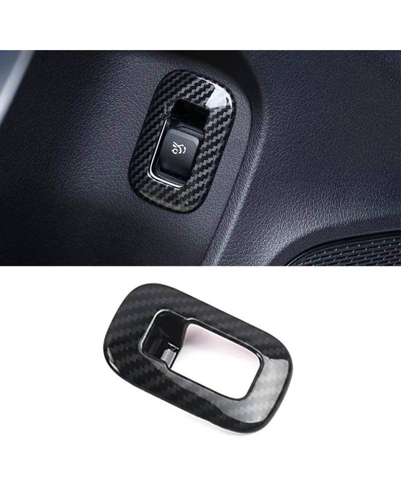 PJJUHS Navigation Panel Frame Für Benz Für Eine Klasse W177 V177 A180 A200 A250 Auto Styling Mittelkonsole Teil Carbon Fiber Re Trim Innenausstattung Decoration Panel Trim Accessories(Style A) von PJJUHS