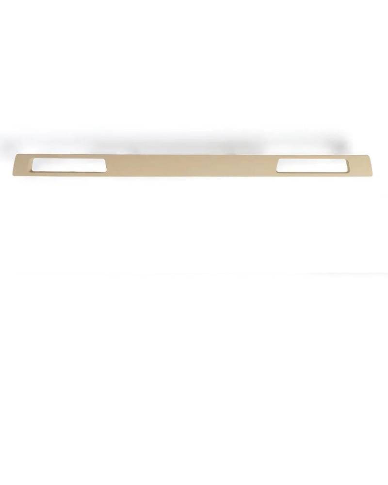 PJJUHS Navigation Panel Frame Für E90 E91 E92 E93 2005-2012 Auto-Innenausstattung Auto-Wasserbecherhalter-Panel Innenstreifenverkleidung LHD Decoration Panel Trim Accessories(Beige) von PJJUHS