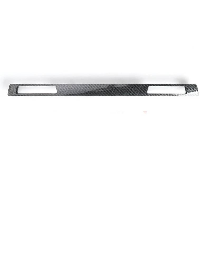 PJJUHS Navigation Panel Frame Für E90 E91 E92 E93 2005-2012 Auto-Innenausstattung Auto-Wasserbecherhalter-Panel Innenstreifenverkleidung LHD Decoration Panel Trim Accessories(Carbon Fiber) von PJJUHS