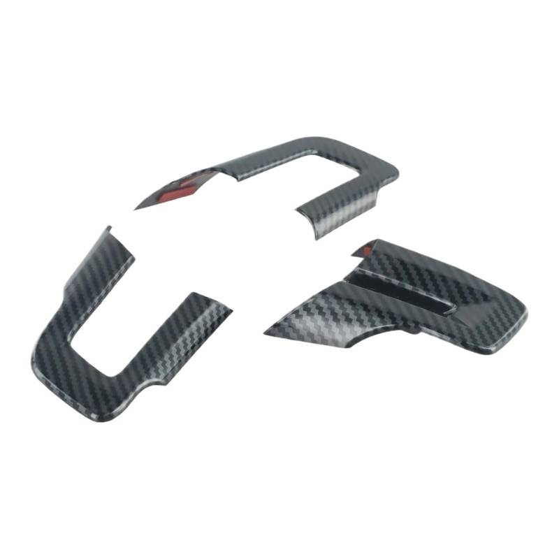 PJJUHS Navigation Panel Frame Für Ford für Mustang 2015 2019. Werten Sie den Innenraum Ihres Autos mit Einer Lenkradverkleidung aus Kohlefaser auf. Decoration Panel Trim Accessories von PJJUHS
