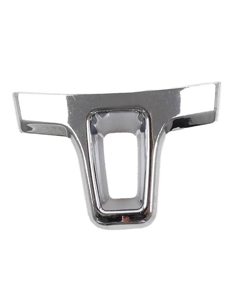 PJJUHS Navigation Panel Frame Für Golf 6 Für MK6 Für MK5 Lenkradaufkleberabdeckung Styling ABS Chrom Auto Lenkraddekoration Abdeckung Zieraufkleber Decoration Panel Trim Accessories(1Pc) von PJJUHS