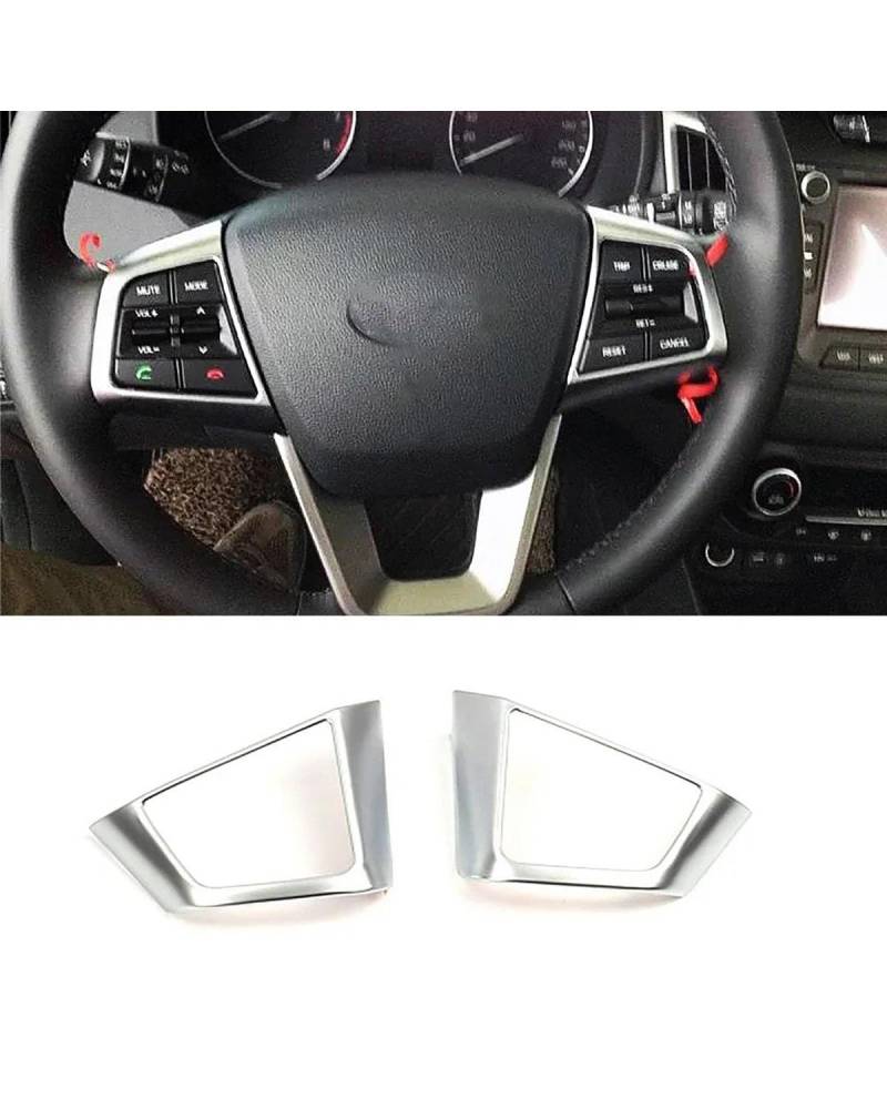 PJJUHS Navigation Panel Frame Für Hyundai Für Creta IX25 2016-2018 Nebelscheinwerfer Rückspiegel Fenster Wischer Türgriff Leselampe Lenkrad AC Vent Trim Decoration Panel Trim Accessories(Style I) von PJJUHS