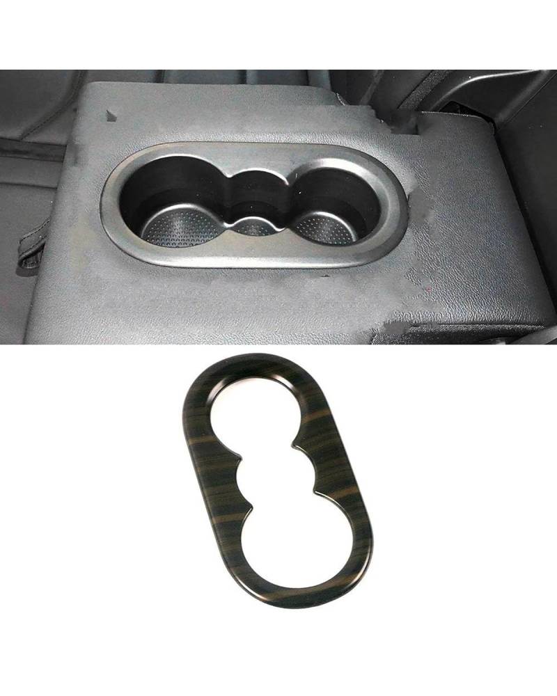 PJJUHS Navigation Panel Frame Für ID.4 ID4 2021 2022 2023 Auto Innenteil Holzmaserung Re Dashboard AC Steckdose Tür Armlehne Schalter Taste Trim Decoration Panel Trim Accessories(Style D) von PJJUHS