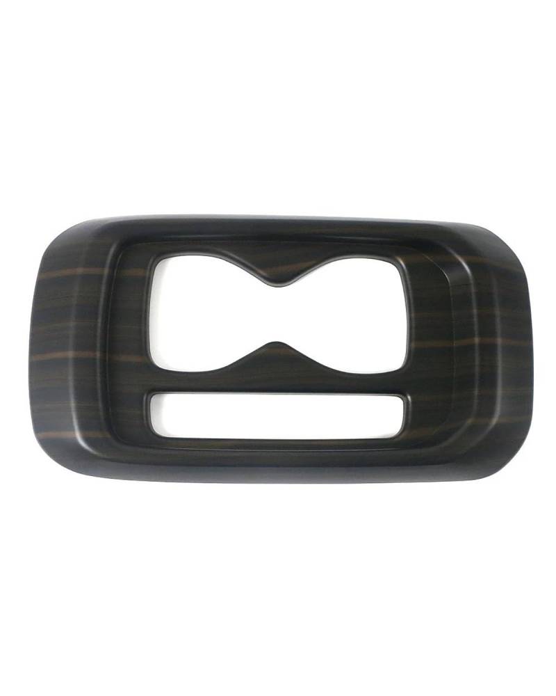 PJJUHS Navigation Panel Frame Für ID.4 ID4 2021 2022 2023 Auto Mittelkonsole Teil Re Gangschaltung Wasserbecherhalter Rahmenverkleidung Aufkleber Decoration Panel Trim Accessories(Wood Grain Color) von PJJUHS
