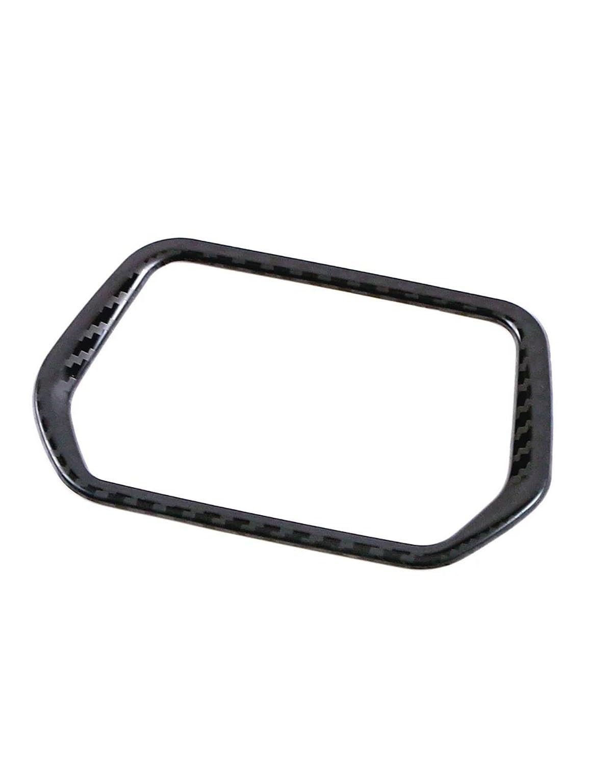 PJJUHS Navigation Panel Frame Für ID.4 ID4 2021 2022 2023 Auto Scheinwerfer Schalter Taste Rahmen Ring Abdeckung Trim Innen Teil Re Aufkleber Decoration Panel Trim Accessories(Carbon Fiber Color) von PJJUHS