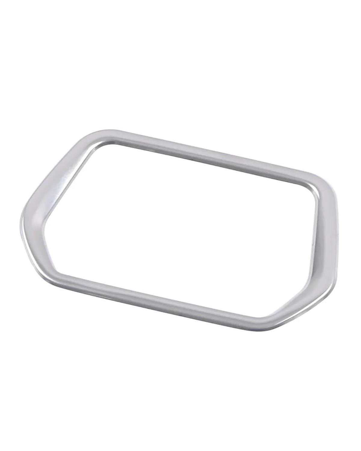 PJJUHS Navigation Panel Frame Für ID.4 ID4 2021 2022 2023 Auto Scheinwerfer Schalter Taste Rahmen Ring Abdeckung Trim Innen Teil Re Aufkleber Decoration Panel Trim Accessories(Matte Silver) von PJJUHS